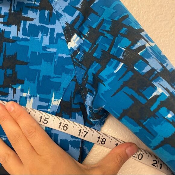 Columbia Titanium blue print fleece lined soft shell reversible women jacket XS - Picture 8 of 9